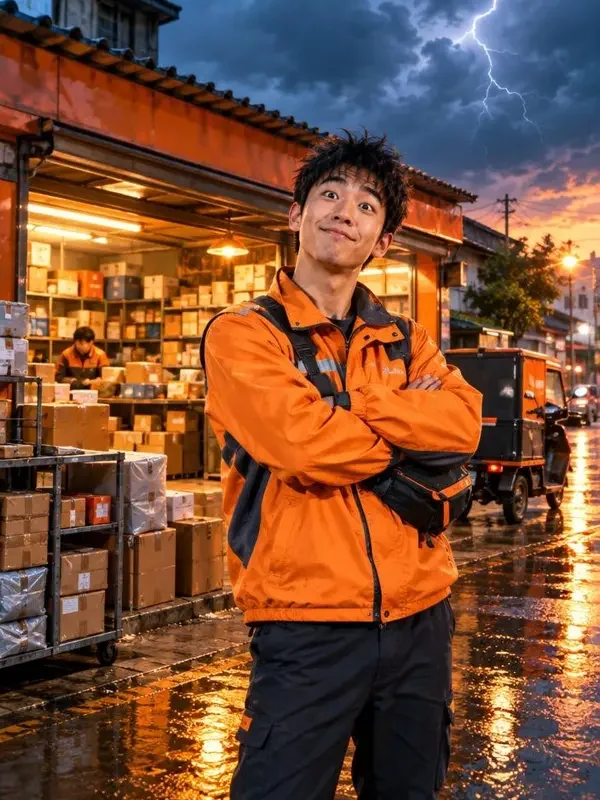 快递站长的烟火人生 封面